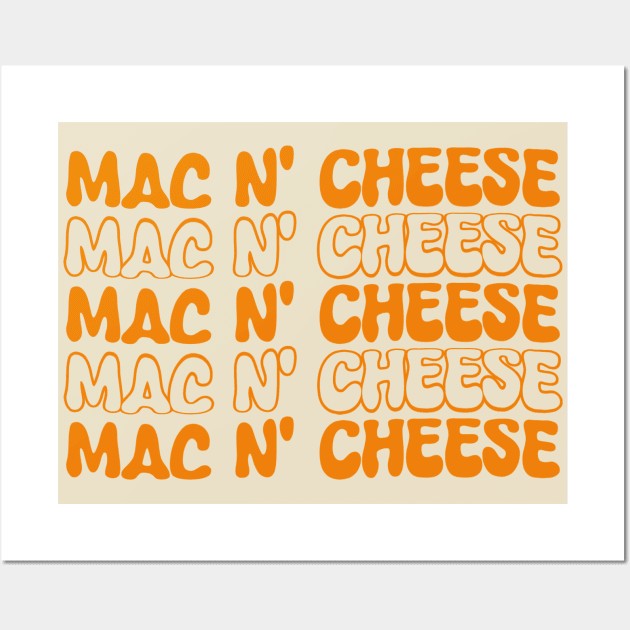 Mac n' Cheese Wall Art by Rambling Cat